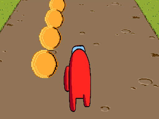 Among Golden Run 3D img